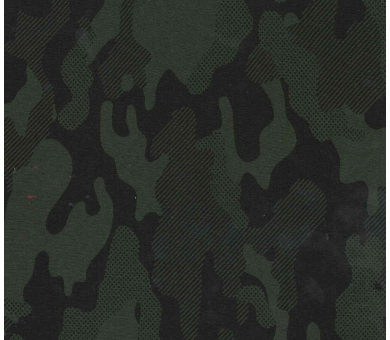 Трикотажное полотно 30/1 КМФ 100% х/б пл-сть 142 гр. на кв. м. +/-5%, цвет рис. 253