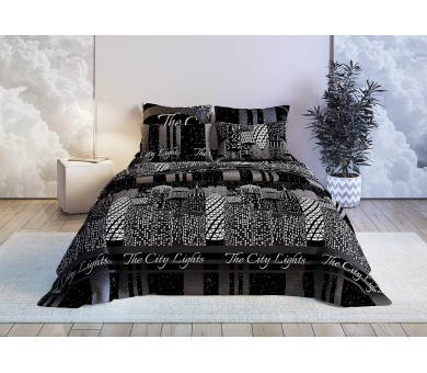 Ткань ночной нью-йорк вид 1