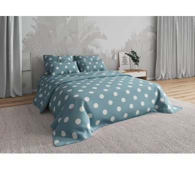 Ткань горошек 2