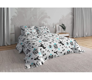 Ткань рок вечеринка вид 3