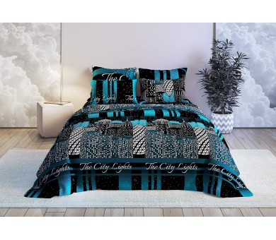 Ткань ночной нью-йорк вид 5